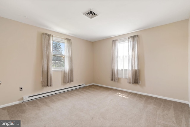 559 Schenely Ave, King Of Prussia, PA 19406 - carpeted spare room featuring baseboard heating and baseboards