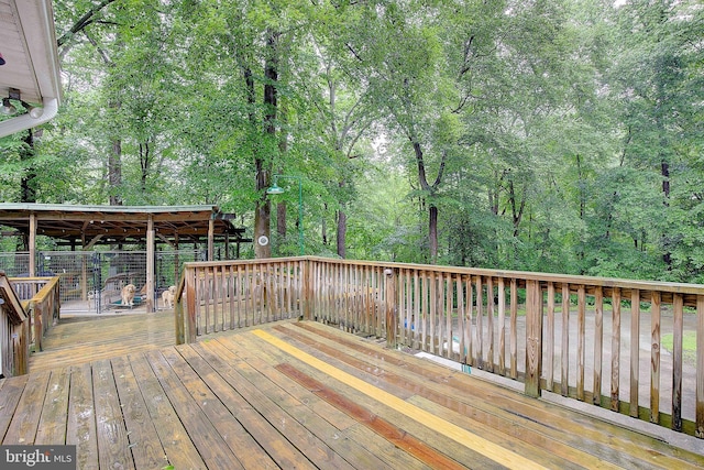 2119 Saint Heather Ln, Gambrills, MD 21054 - view of wooden deck