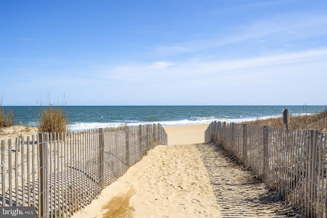 3801 Atlantic Ave Unit 517, Ocean City, MD 21842 - water view featuring nearby beach