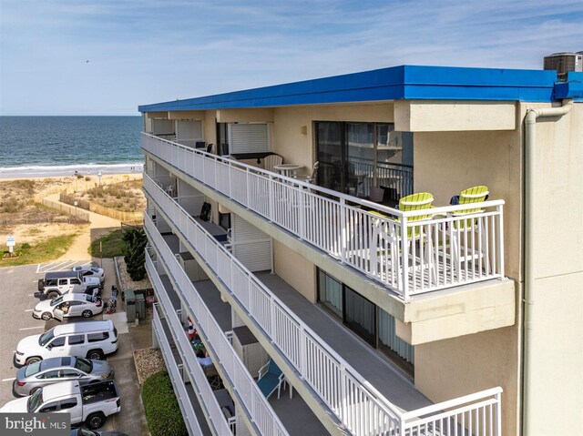 3801 Atlantic Ave Unit 517, Ocean City, MD 21842 - view of property featuring view of water and beach