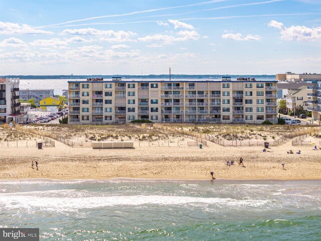 3801 Atlantic Ave Unit 517, Ocean City, MD 21842 - view of apartment building / complex featuring view of water and beach