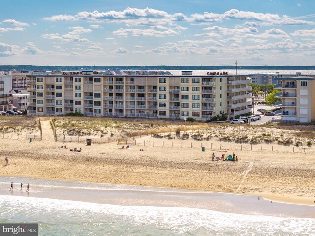 3801 Atlantic Ave Unit 517, Ocean City, MD 21842 - view of apartment building / complex featuring view of water and beach