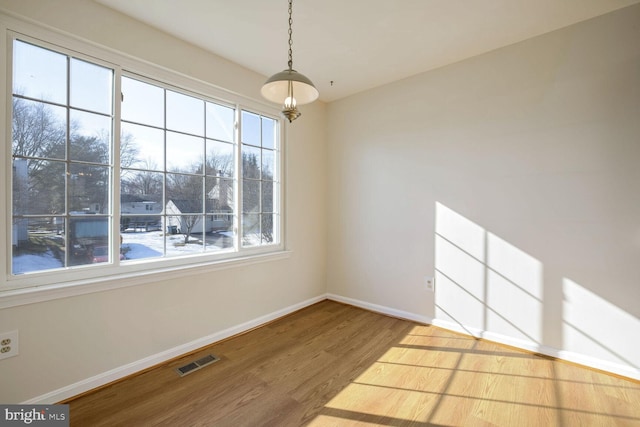 1 Ridge Heights Ct, Gaithersburg, MD 20879 - unfurnished room with wood finished floors and baseboards
