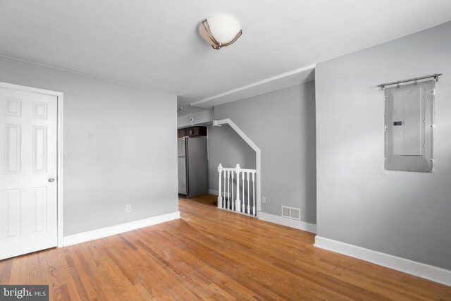 1731 Holbrook St NE, Washington, DC 20002 - bonus room with electric panel, wood finished floors, and baseboards