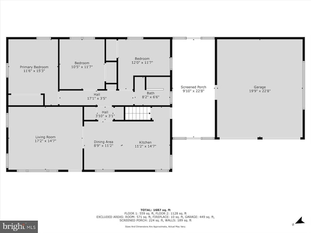 1803 Dubs Church Rd, Hanover, PA 17331 - property floor plan