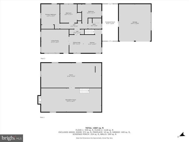 1803 Dubs Church Rd, Hanover, PA 17331 - floor plan / room layout