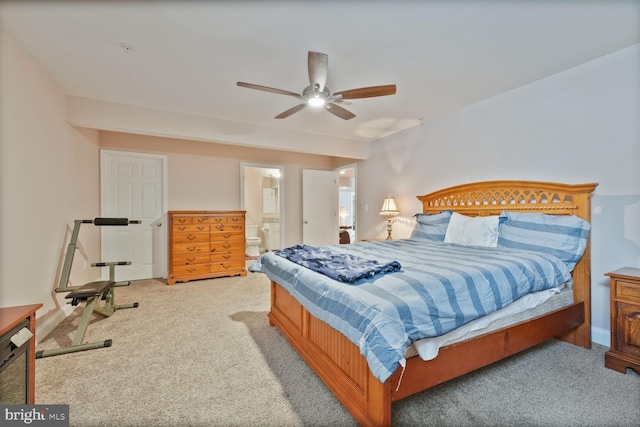 5544 Old Colony Ct, White Plains, MD 20695 - carpeted bedroom with ensuite bathroom