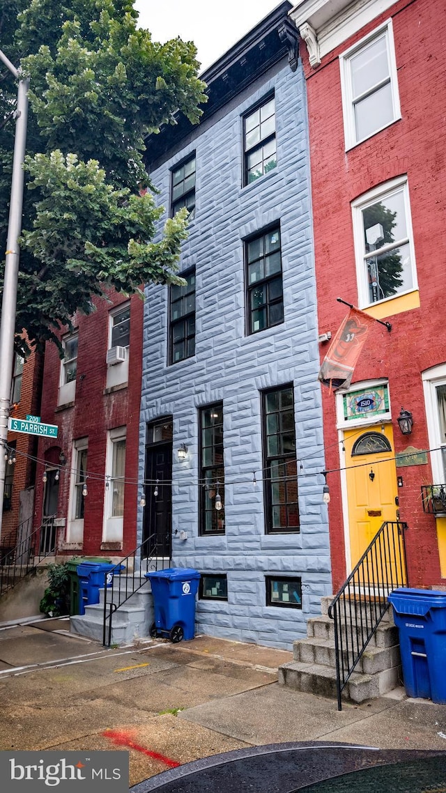 1512 W Pratt St, Baltimore, MD 21223 - townhome / multi-family property featuring stone siding
