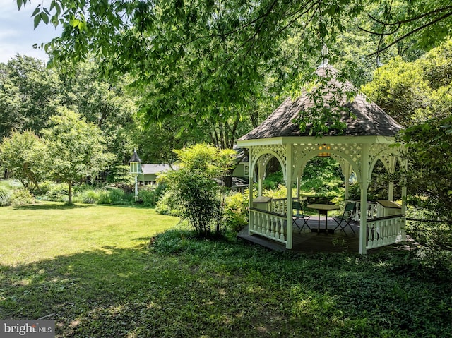 3520 Musket Dr, Midlothian, VA 23113 - view of green lawn featuring a gazebo