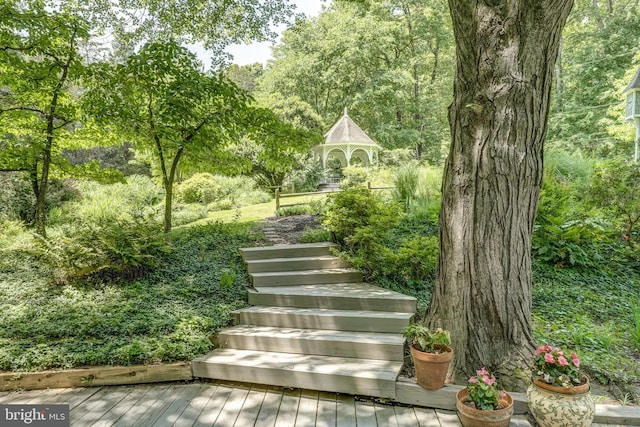 3520 Musket Dr, Midlothian, VA 23113 - view of property's community with stairs and a wooden deck