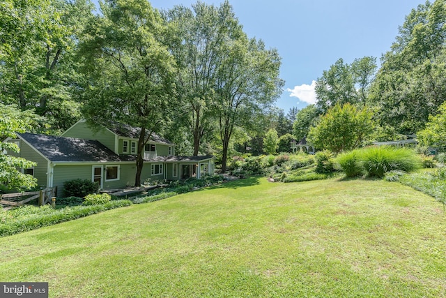 3520 Musket Dr, Midlothian, VA 23113 - view of grassy yard with view of scattered trees