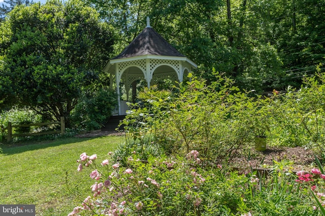 3520 Musket Dr, Midlothian, VA 23113 - view of yard featuring a gazebo