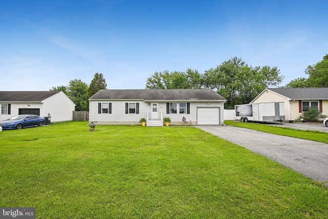 1838 Sherman Dr, Chester, MD 21619 - ranch-style home with an attached garage and driveway