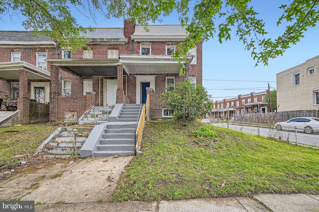 118 N Hilton St, Baltimore, MD 21229 - view of property with brick siding