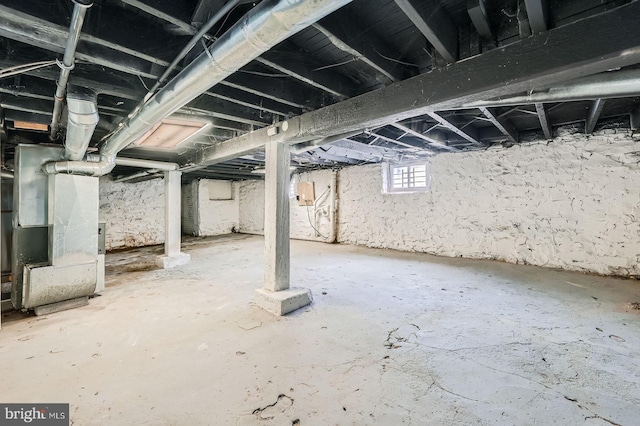118 N Hilton St, Baltimore, MD 21229 - below grade area with heating unit