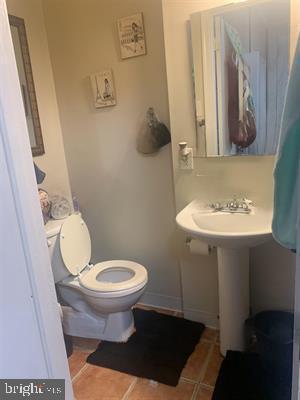 19 S Elberon Ave, Atlantic City, NJ 08401 - bathroom featuring tile patterned floors and toilet