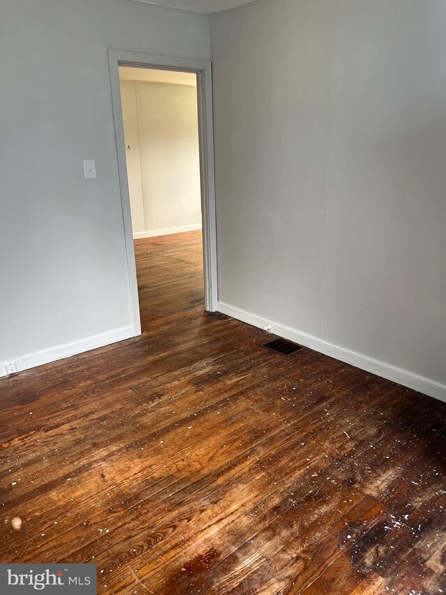 1208 First Ave, Seabrook, NJ 08302 - unfurnished room featuring hardwood / wood-style flooring and baseboards