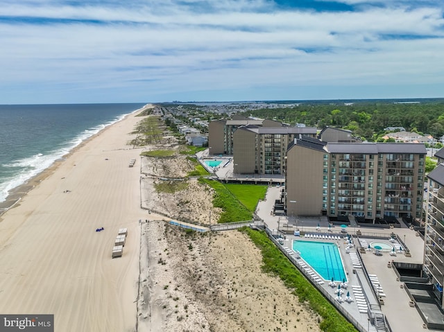 33340 Timberview Ct Unit 21003, Bethany Beach, DE 19930 - drone / aerial view of a pool and extended coastline