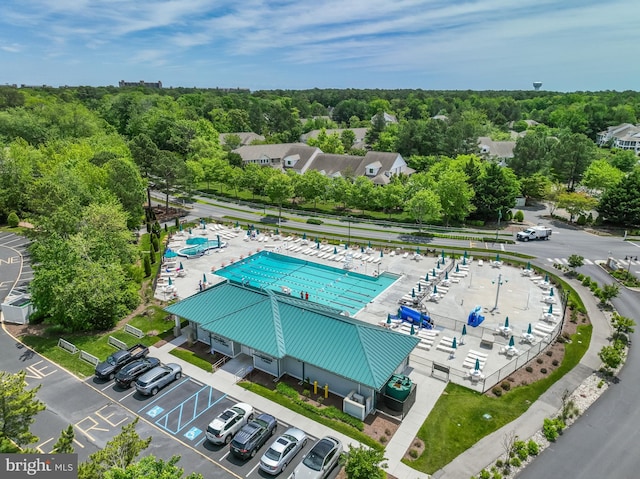 33340 Timberview Ct Unit 21003, Bethany Beach, DE 19930 - bird's eye view of a pool area