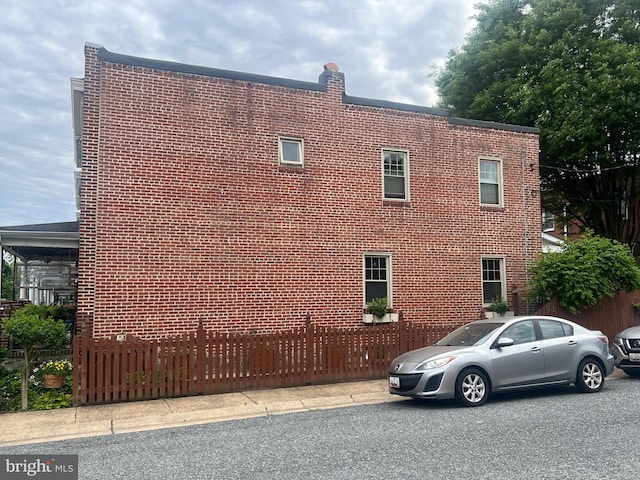 4224 Evans Chapel Rd, Baltimore, MD 21211 - view of side of home with brick siding