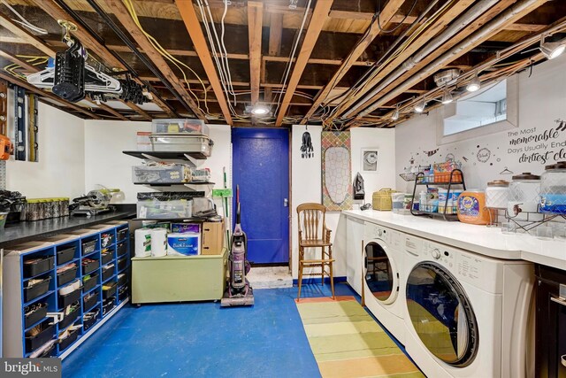 4224 Evans Chapel Rd, Baltimore, MD 21211 - washroom featuring washing machine and clothes dryer
