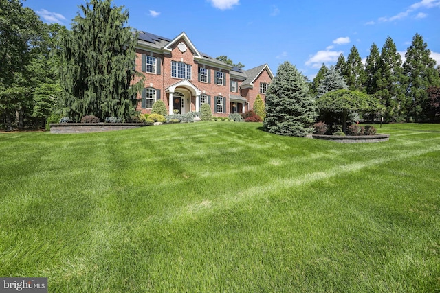 60 Sleepy Hollow Dr, Tabernacle, NJ 08088 - view of front of property featuring a front lawn and brick siding
