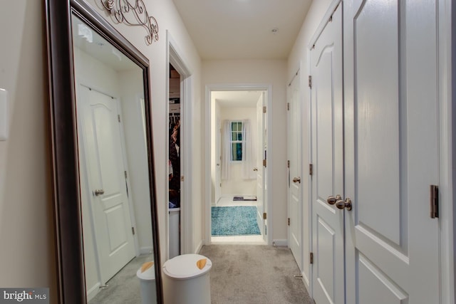 16600 Tortola Dr, Accokeek, MD 20607 - corridor featuring light colored carpet and baseboards