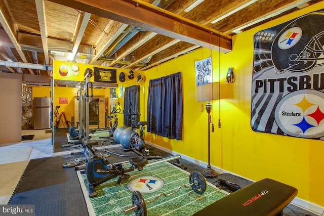 16600 Tortola Dr, Accokeek, MD 20607 - view of exercise room