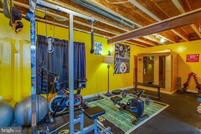 16600 Tortola Dr, Accokeek, MD 20607 - basement featuring baseboards