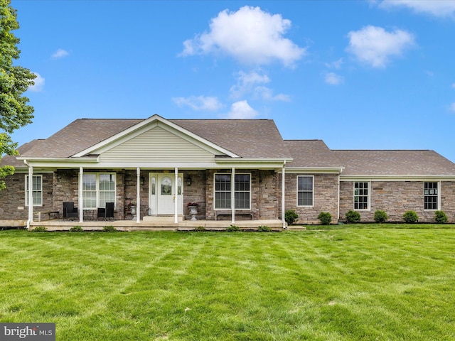 8339 Palmer Rd, Middletown, MD 21769 - view of front of home with roof with shingles and a front lawn