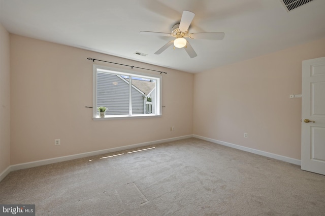 3403 Niagara Rd, Annapolis, MD 21403 - unfurnished room with carpet flooring and a ceiling fan