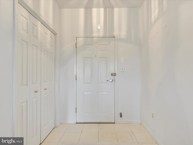 2415 Sharp Mountain Rd, Pottsville, PA 17901 - entrance foyer with baseboards and light tile patterned floors