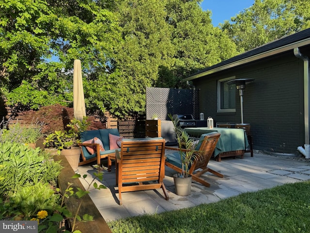 5929 Onondaga Rd, Bethesda, MD 20816 - view of patio with outdoor dining space