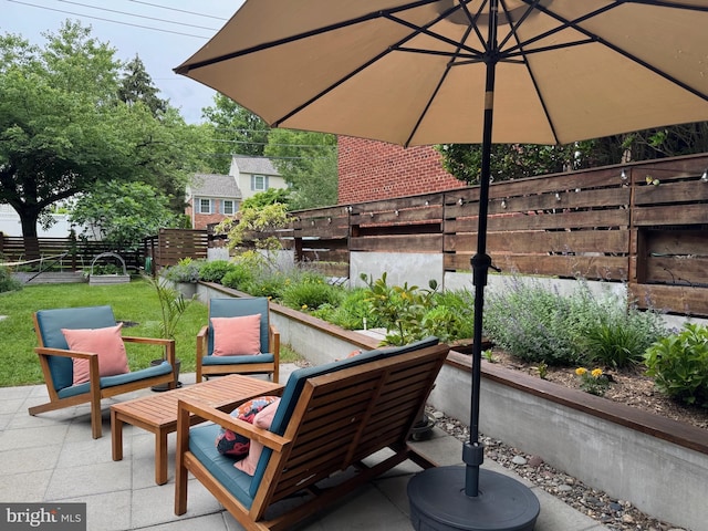5929 Onondaga Rd, Bethesda, MD 20816 - view of patio