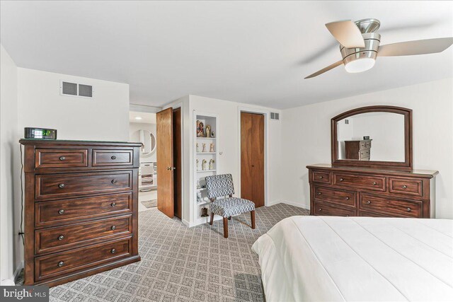 320 Lees Brg, Nottingham, PA 19362 - bedroom featuring light carpet, baseboards, and ceiling fan