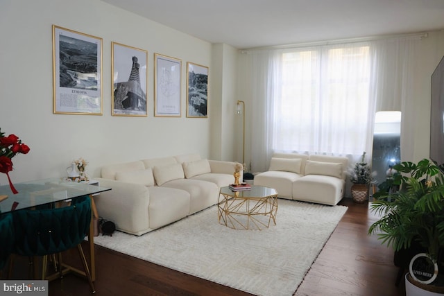 157 Fleet Unit 307, Oxon Hill, MD 20745 - living room with wood finished floors