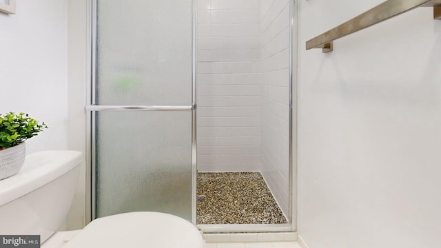 35 Bayberry Rd, Ewing, NJ 08618 - bathroom featuring toilet and a shower stall