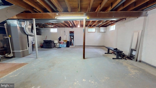 35 Bayberry Rd, Ewing, NJ 08618 - basement featuring heating unit