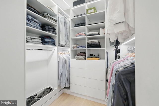 1111 19th St N Unit 2108, Arlington, VA 22209 - walk in closet with wood finished floors