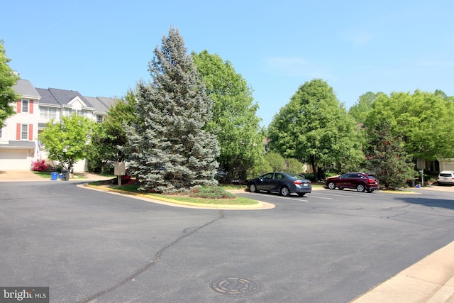 1300 Park Garden Ln, Reston, VA 20194 - view of asphalt road with curbs