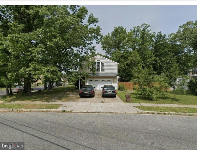 246 Johnson Rd, Turnersville, NJ 08012 - view of front of home featuring a garage and driveway