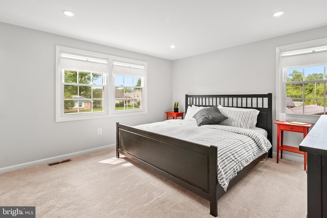 12419 Melling Ln, Bowie, MD 20715 - carpeted bedroom with baseboards and recessed lighting