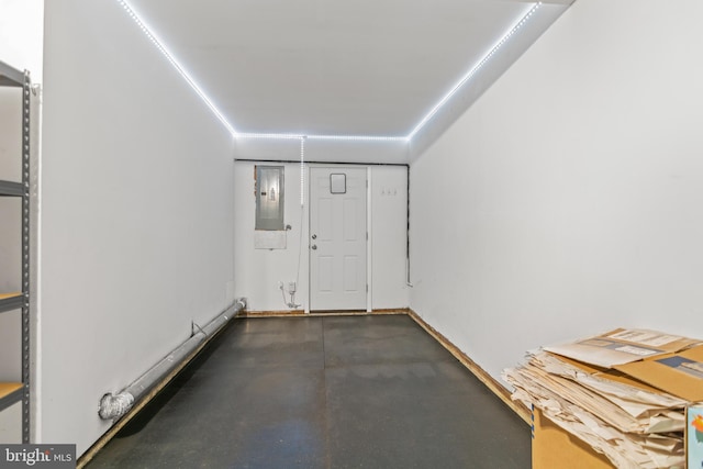 12419 Melling Ln, Bowie, MD 20715 - entrance foyer with baseboards and electric panel