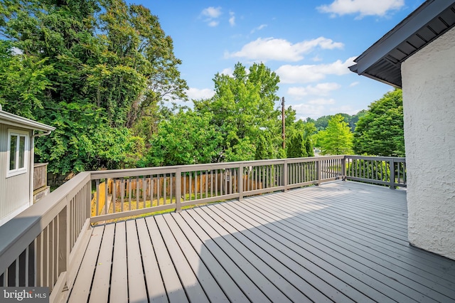1402 W Old Cold Spring Ln, Baltimore, MD 21209 - view of deck
