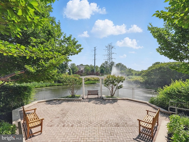 11800 Sunset Hills Rd Unit 717, Reston, VA 20190 - view of patio / terrace