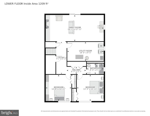 12403 Sir Lancelot Dr, Glenn Dale, MD 20769 - room layout