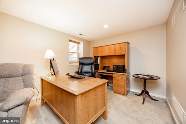 19 Cameron Ct, Royersford, PA 19468 - office featuring light colored carpet, baseboards, and recessed lighting