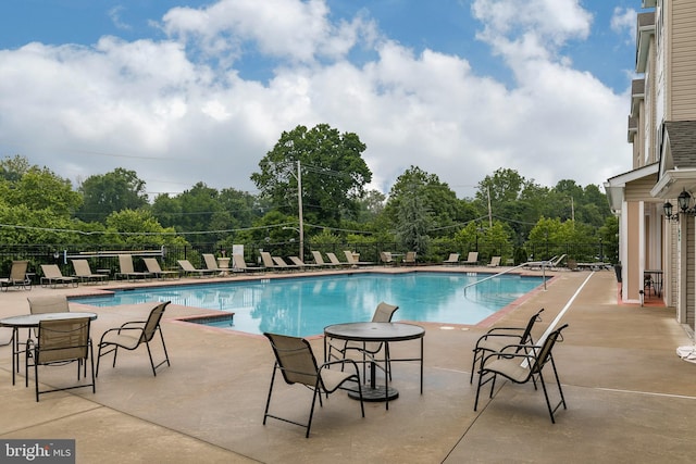 19 Cameron Ct, Royersford, PA 19468 - community pool featuring a patio and view of scattered trees