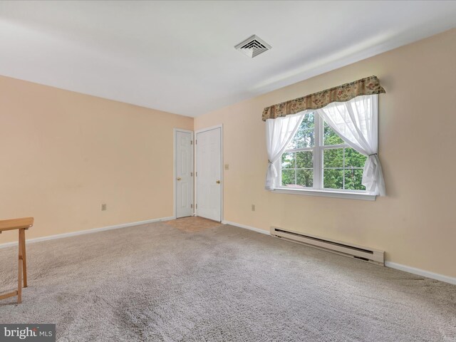 95 Comanche Dr, Auburn, PA 17922 - spare room with baseboard heating and carpet floors