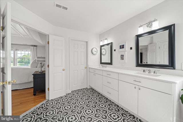 3 Graham Ct, Middletown, DE 19709 - bathroom with connected bathroom and double vanity